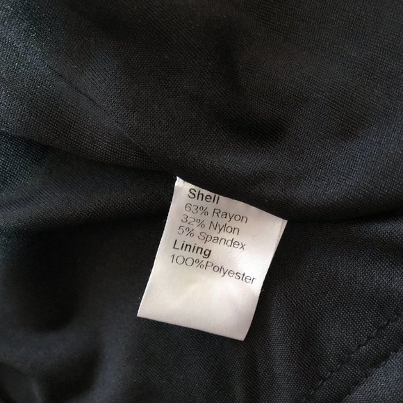 HARPER + LEMON Halter Dress Sleeveless Bodycon Midi Black Size L NWT - Picture 11 of 11